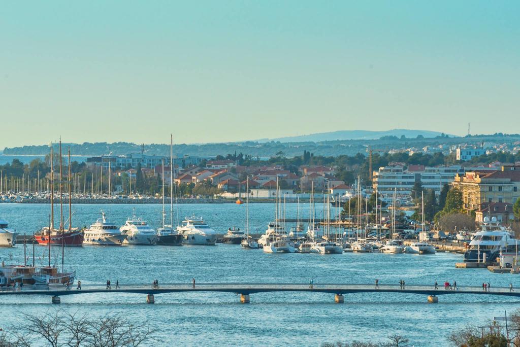 Sunset Penthouse Apartment With Jacuzzi And Seaview Zadar Eksteriør billede